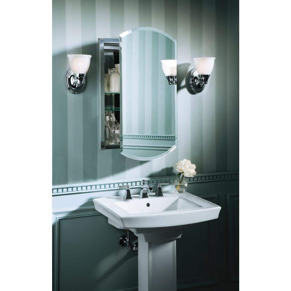 KOHLER Archer 20 in. W x 31 in. H Single Door Mirrored Recessed