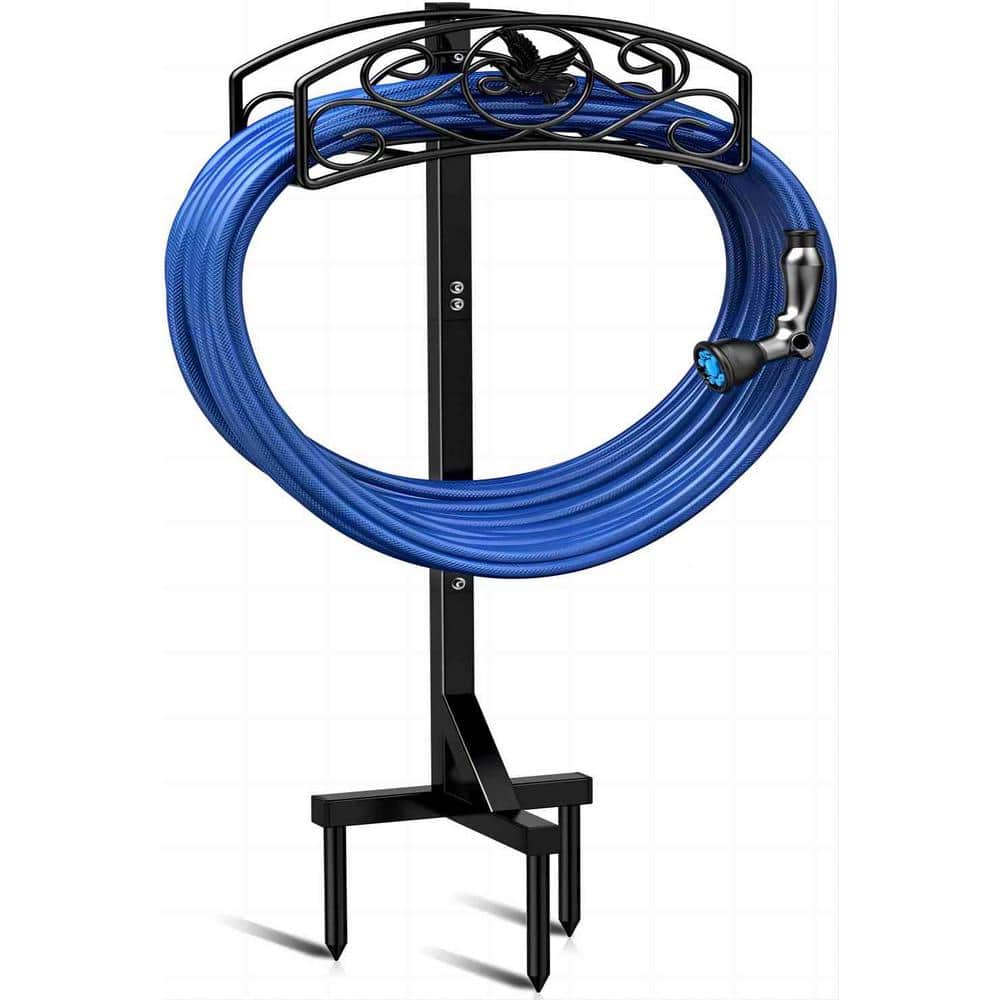 Garden Hose Holder, Detachable Water Hose Holders Freestanding, Heavy-Duty 