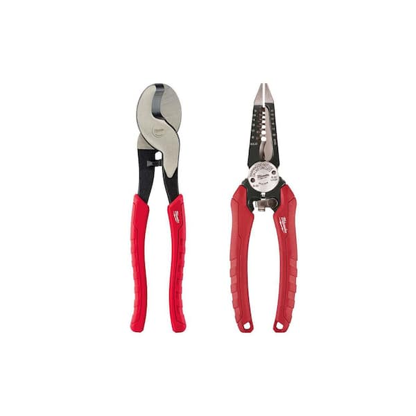 Comfort Grip Cable Cutting Pliers and Comfort Grip 6in1 Pliers