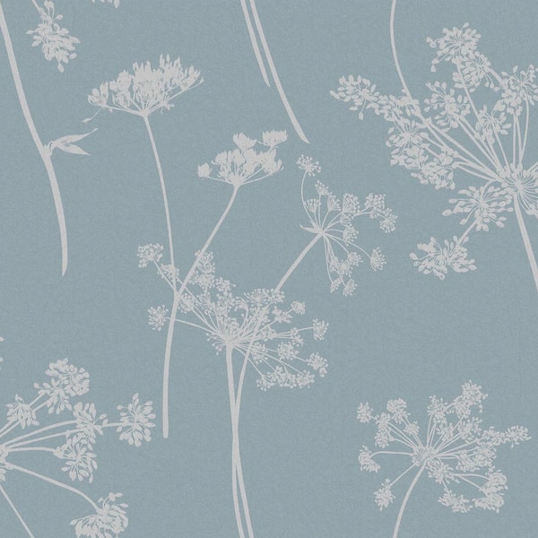 Anthriscus Breath Blue Wallpaper