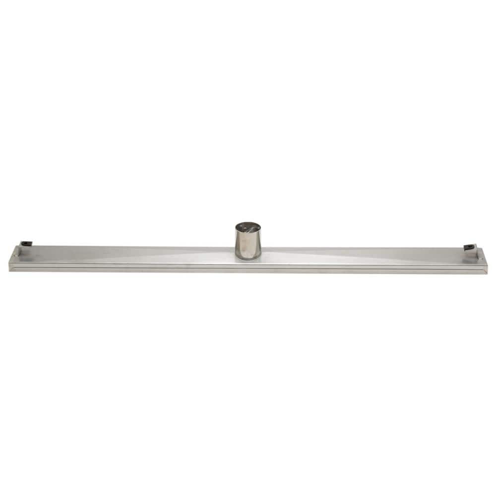 36'' Stainless Steel Linear Shower Drain with Groove Lines