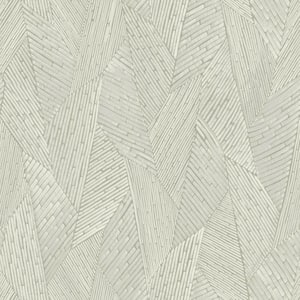 28.18 sq. ft. Taupe Woven Reed Stitch Peel and Stick Wallpaper