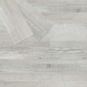 36 Pieces 12 MIL x 6 in. x 36 in. Peel and Stick Water Resistant Luxury Vinyl Plank Flooring, Grey Oak (54 sq. ft./box)