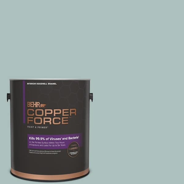 COPPER FORCE 1 gal. #HDC-CL-15G Morning Parlor Eggshell Enamel Virucidal and Antibacterial Interior Paint & Primer