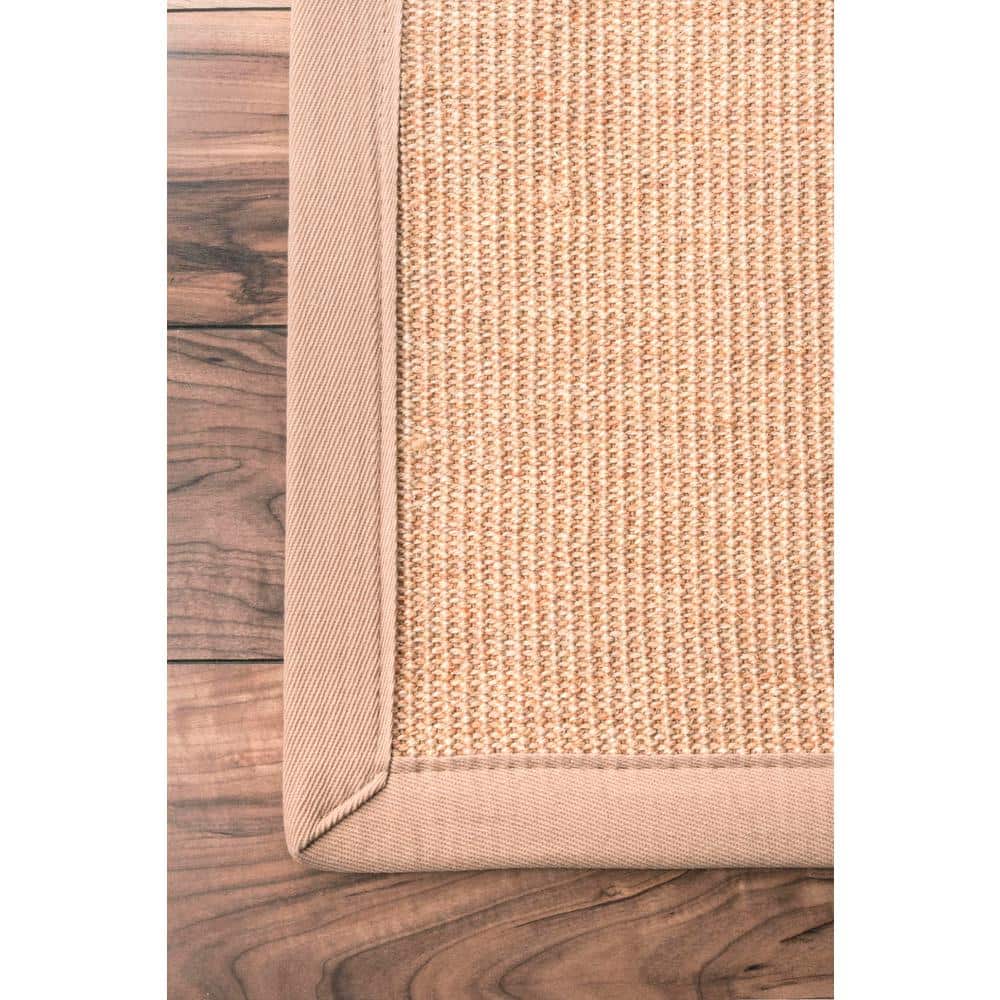 Handmade Beige Wool Flat Woven Accent Rug 3'x5'