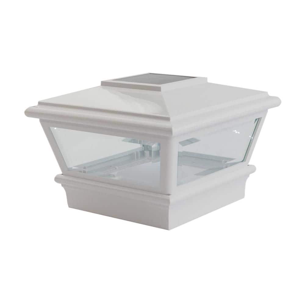 5 in. x 5 in. White PVC Multifit Solar Post Cap price history on PriceWatchPro