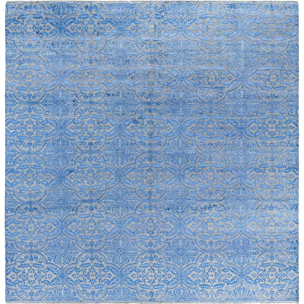 Ikat Beige 8 X 10 Hand-Knotted Wool Silk Indoor Area Rug price history on PriceWatchPro