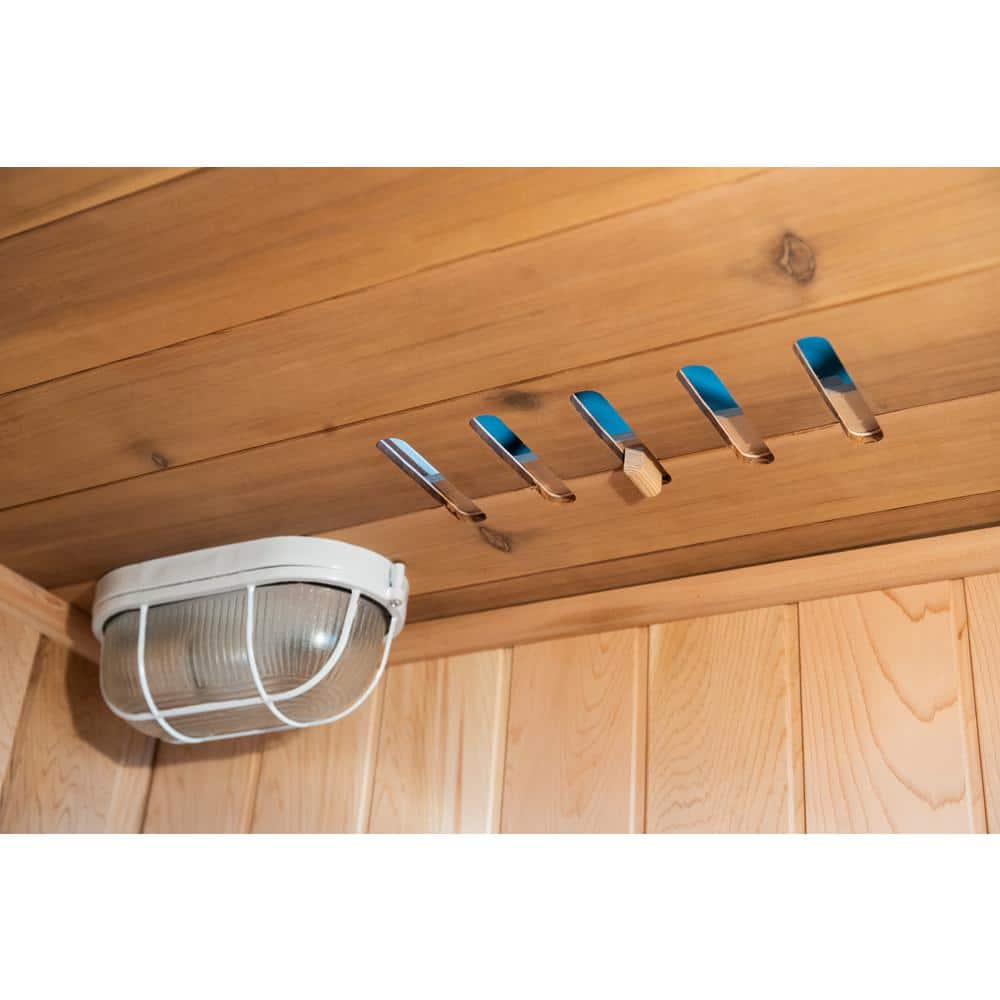 Aston 2-Person Natural Hemlock Traditional Sauna