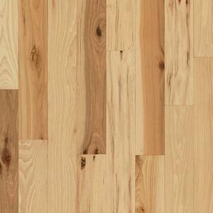 Take Home Sample - Hickory Rustic Natural Solid Hardwood Flooring - 5 in. x 7 in.