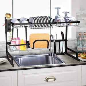 Dish Drying Rack,stainless Steel Bowl Dish Rack,cutting Board Utensil  Holder,rust-proof Dish Drainer For Kitchen Counter - Racks & Holders -  AliExpress