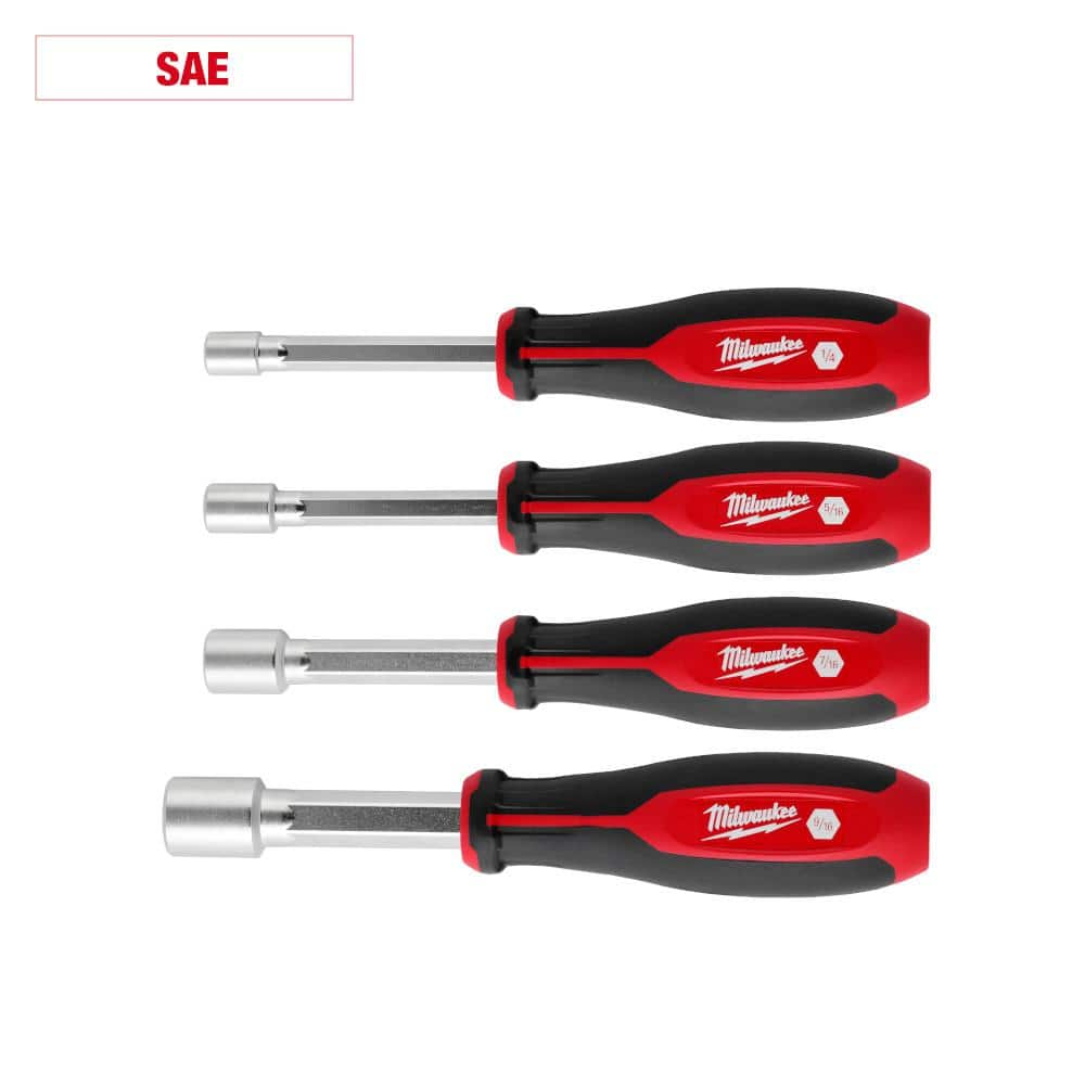 Milwaukee SAE HollowCore Nut Driver Set (4-Piece)