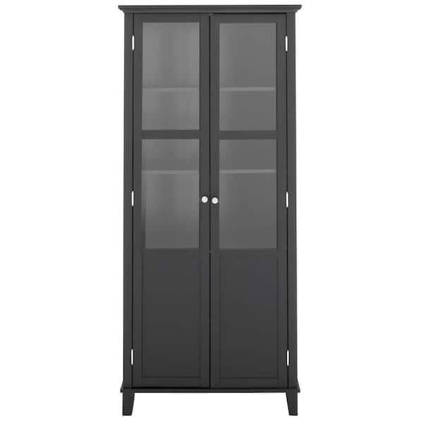 Homestar North America LLC Black China Cabinet