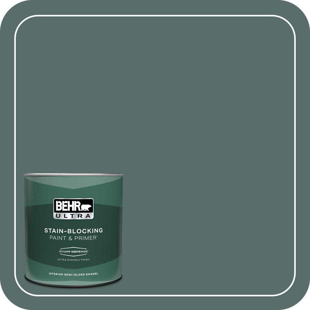 1 qt. #N430-6 Meteorological Extra Durable Semi-Gloss Enamel Interior Paint & Primer price history on PriceWatchPro
