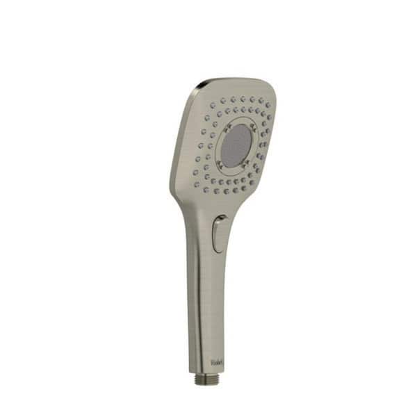 4-Spray Wall Mount Handheld Shower Head 1.8 GPM in Brushed Nickel