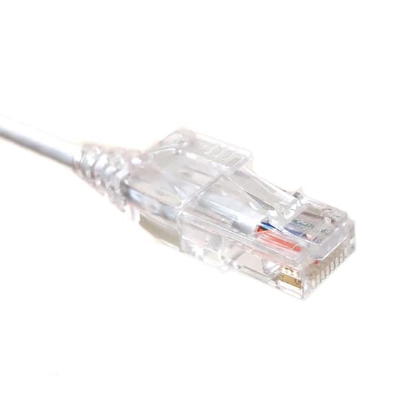 Micro Connectors, Inc 25 ft. CAT 6A 10 Gbps UTP 28 AWG Ultra Slim