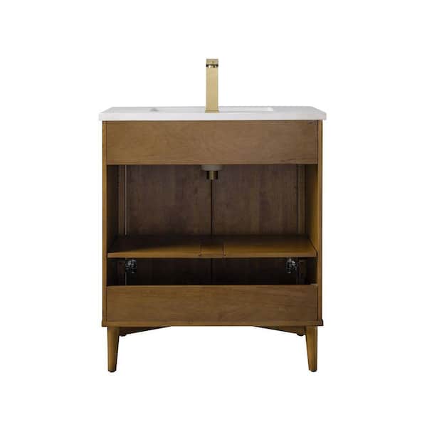 HOMEVY STUDIO Levin 30 in. W x 22 in. D x 35 in. H Single Sink