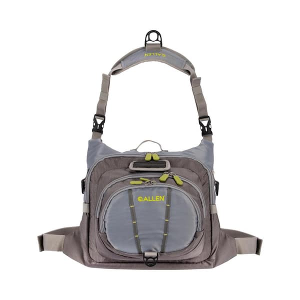 Waterproof Chest Bag for Fly Fishing Equipment With Net Holder and