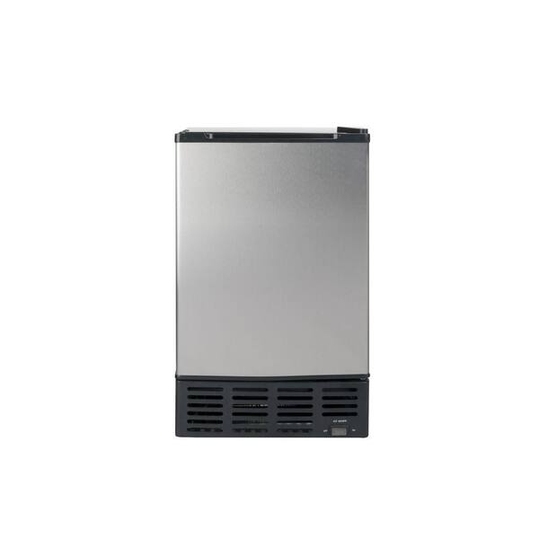 Equator Midea 1 cu. ft. Ice Maker in Stainless Steel