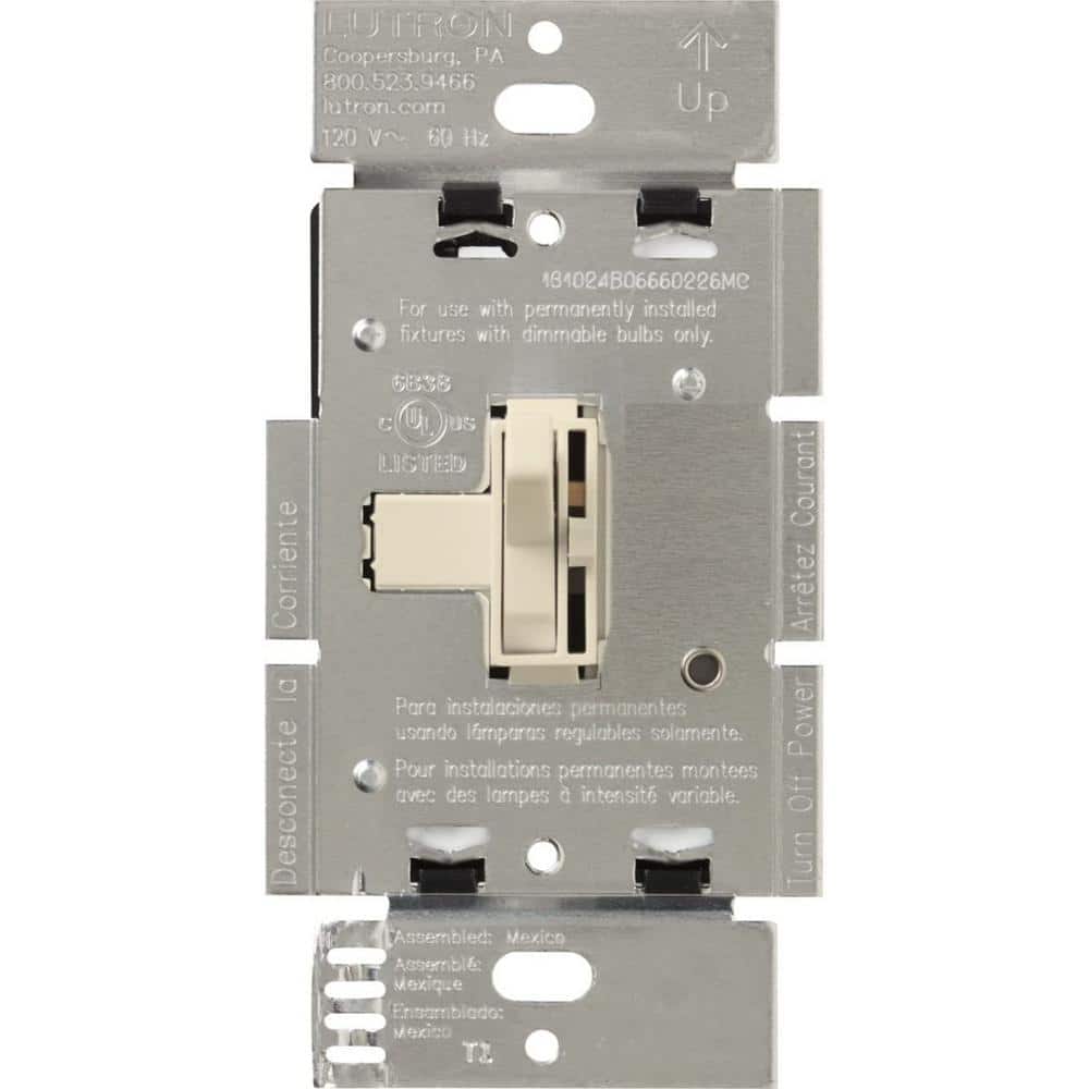 Toggler Dimmer Switch for Incandescent and Halogen Bulbs, 1000,Watt, Single,Pole, Light Almond (AY-10P-LA) price history on PriceWatchPro