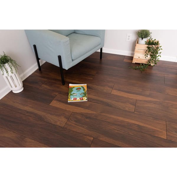 Home Decorators Collection Redborn Hickory 12mm Thick x 8.03 in. Wide x  47.64 in. Length Laminate Flooring (15.94 sq. ft. / case) 361241-2K347