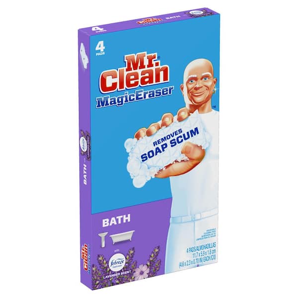 Mr. Clean Bath Magic Eraser: Muốn tắm với cảm giác sạch sẽ và thoải mái nhất? Sản phẩm tẩy sạch bồn tắm Mr. Clean Bath Magic Eraser sẽ đem đến cho bạn khả năng làm sạch vượt trội và không gây tổn thương cho bề mặt. Hãy trải nghiệm ngay để thấy sự khác biệt!