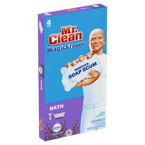 Bath Magic Eraser Febreze Lavender Scent Cleaning Sponge (4-Count, Multi-Pack 2)