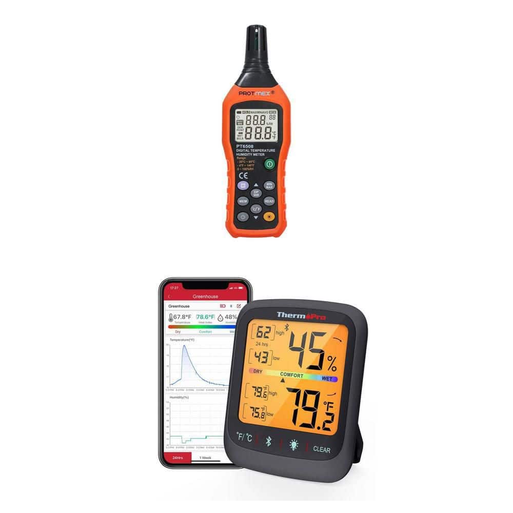Digitale temperatuur en hygrometer - Extreme Air Products