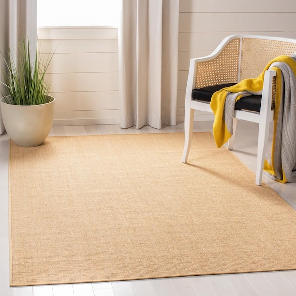 Martha Stewart Natural 9 ft. x 13 ft. Basket Marle Area Rug