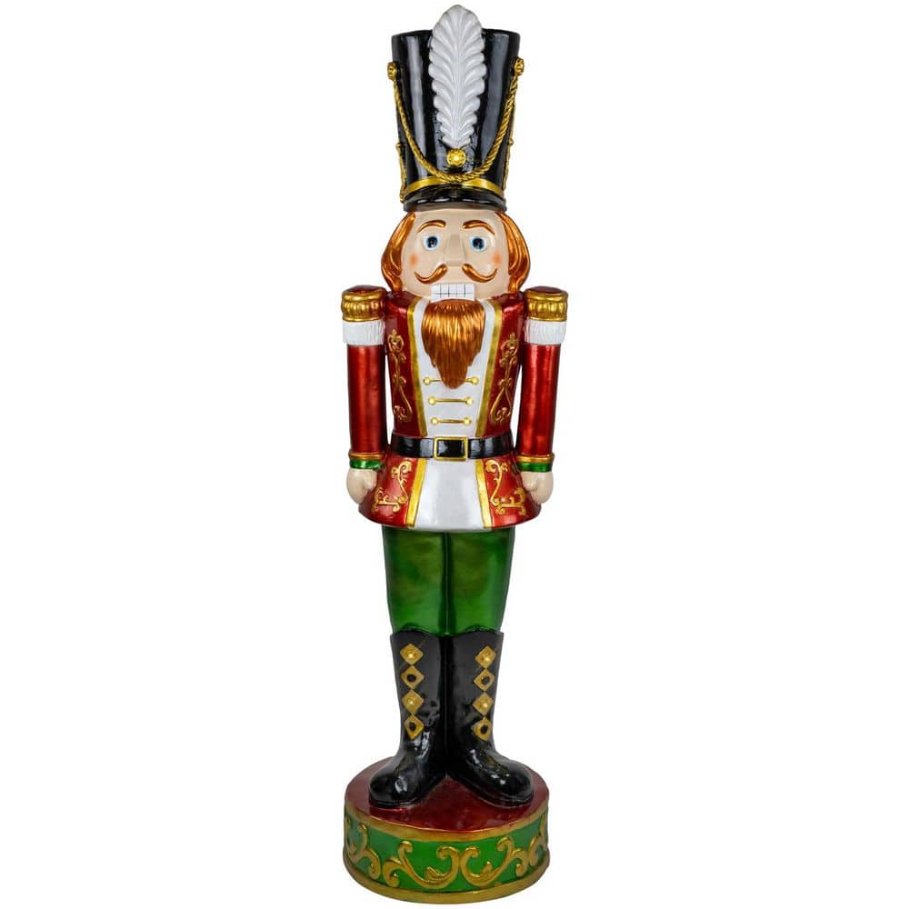 Commercial Christmas Nutcracker Soldier with Decorative Base-5.25 ft. Red and Green price history on PriceWatchPro