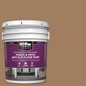 5 gal. #MQ2-11 Outdoor Land Textured Low-Lustre Enamel Interior/Exterior Porch and Patio Anti-Slip Floor Paint