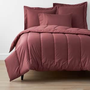 Company Cotton Wrinkle-Free Mulberry King Sateen Comforter