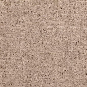 Corry Sound  - Barn Board - Brown 38 oz. Polyester Pattern Installed Carpet