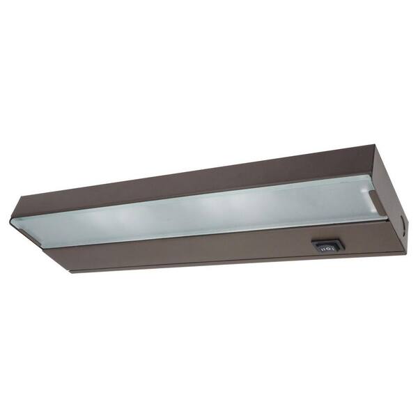 NICOR 12.5 in. Xenon Bronze Low Profile Under Cabinet Light Fixture