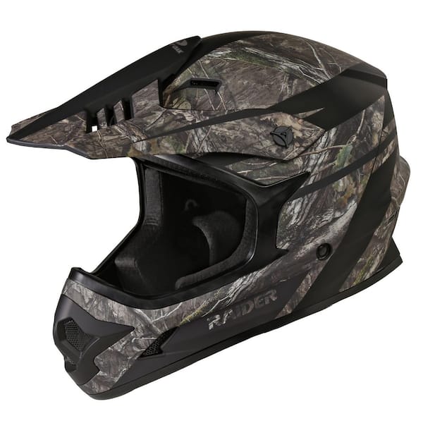 army camo bike helmet 7iDP Project 23 ABS Full Face matching a shock RAIDER AMBUSH V2 MX ADULT