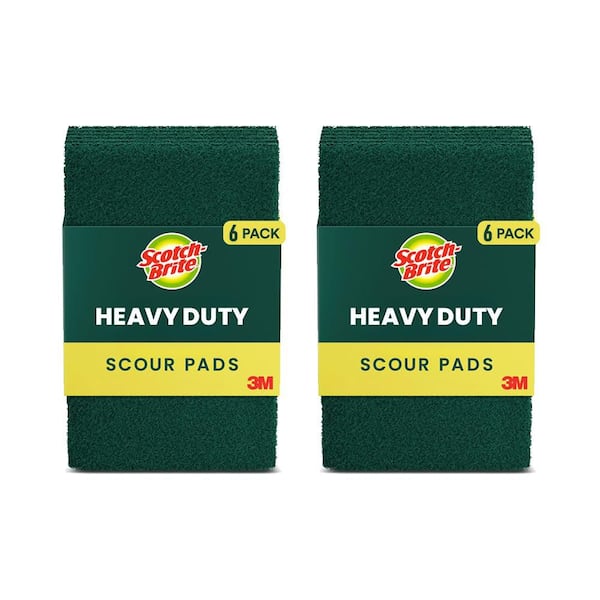 Heavy-Duty Scour Pad (12-Count)