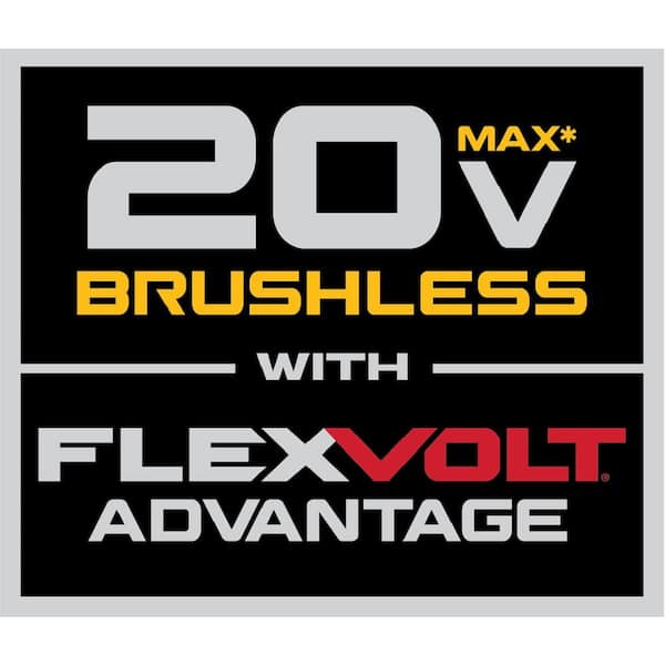 DEWALT - 20V MAX Cordless Brushless 4.5 - 5 in. Angle Grinder with FLEXVOLT ADVANTAGE and (1) FLEXVOLT 6.0Ah Battery Kit