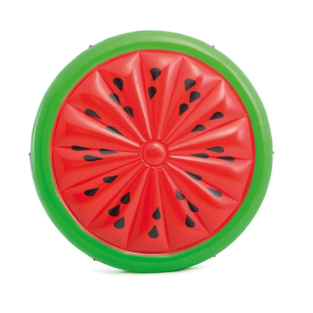 Intex Giant Inflatable 72 in. Watermelon Island Swimming Pool Raft, 56283EP, Multiple -  56283EP-WMT