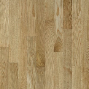 Natural Reflections Oak Desert Natural 5/16 in. T x 2-1/4 in. W x Varying L Solid Hardwood Flooring (40 sqft / case)