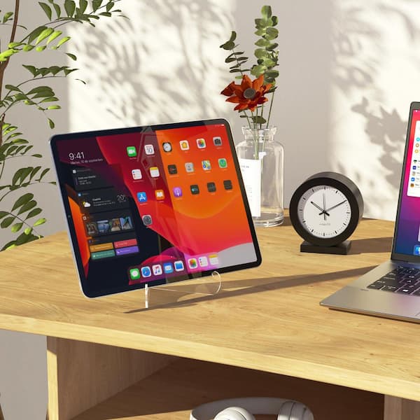 6 Pck Crylic Book Stnd, Cler Book Disply Kuwit | Ubuy