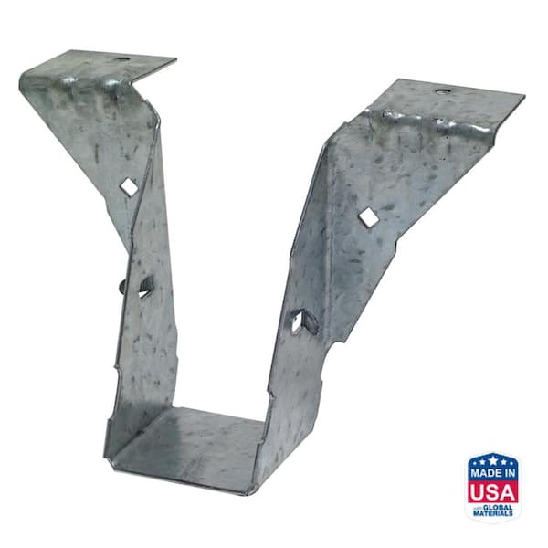 Simpson Strong-Tie PF 18-Gauge ZMAX Galvanized Post Frame Hanger for 2x4 Nominal Lumber