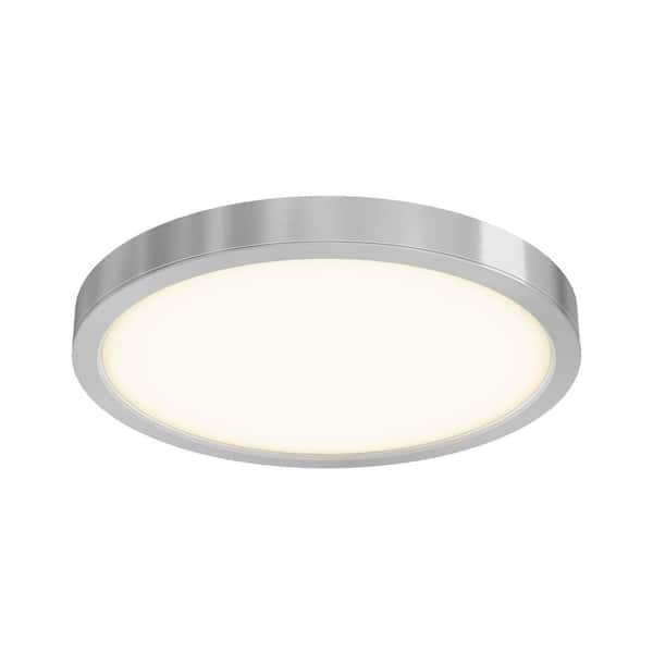 DALS 18 in. Round Indoor/Outdoor LED Flush Mount CFLEDR18-CC-SN - The ...