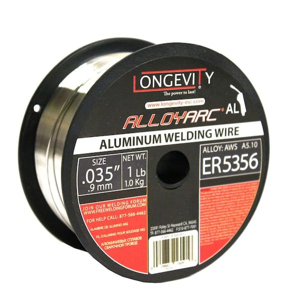 Longevity 5356 0.035 in. Alloy Arc MIG 1 lb. Wire