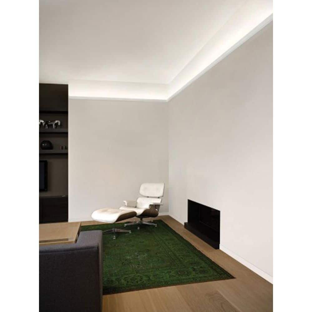 Primed White Polyurethane Crown Moulding for Ceilings