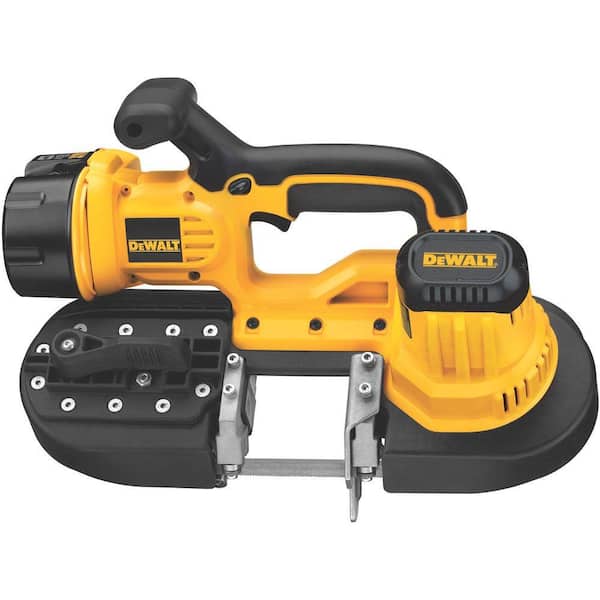 DEWALT 18-Volt NiCd Cordless Band Saw with Battery 2.4Ah, 1-Hour Charger and Contractor Bag