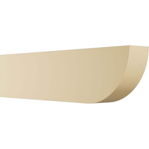 Ekena Millwork Standard Durham 3 in. W x 6 in. H x 24 in. D Signature Urethane Rafter Tail Outlooker