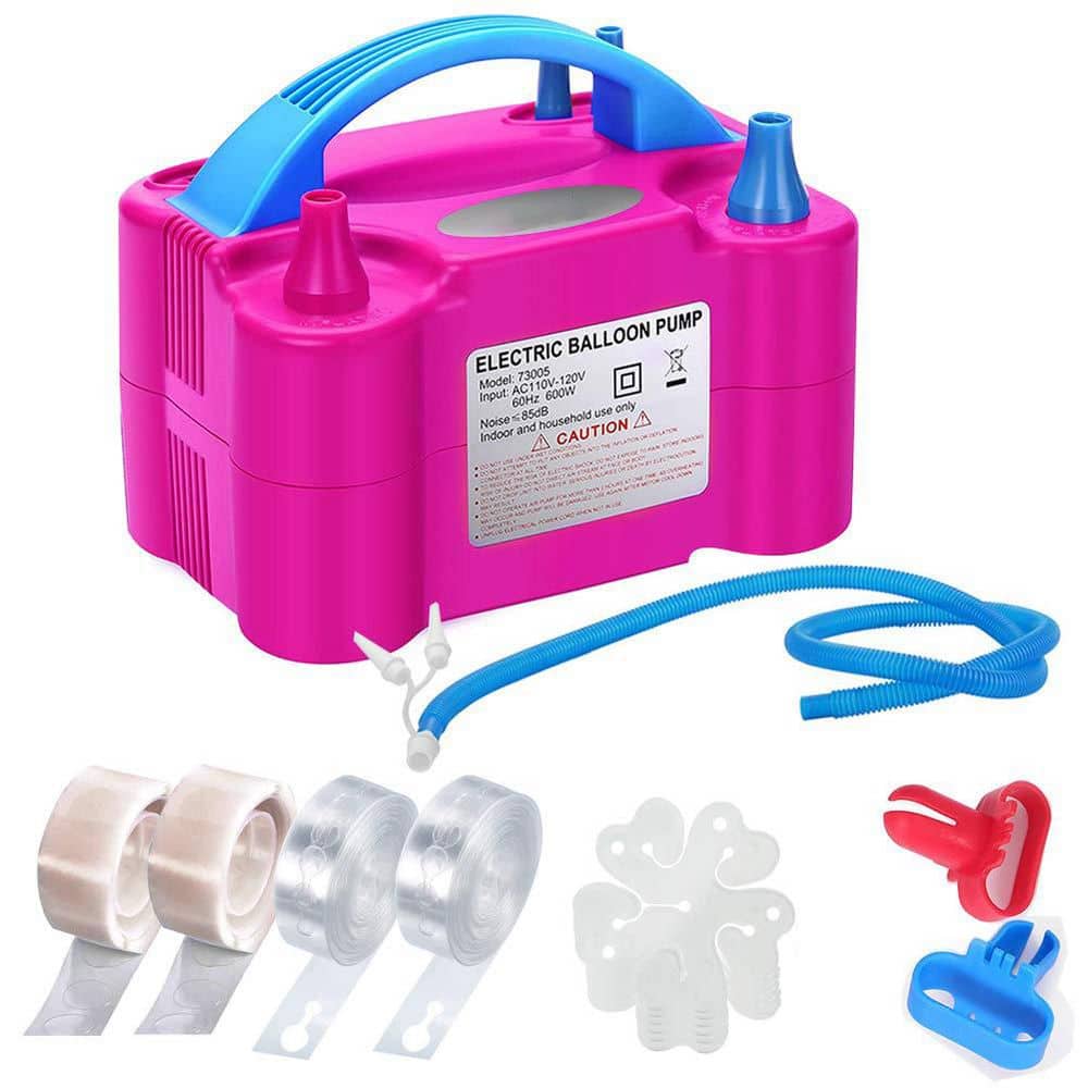 Electric Balloon Pump 110V 600W Air Blower Inflator for Party Decorations w