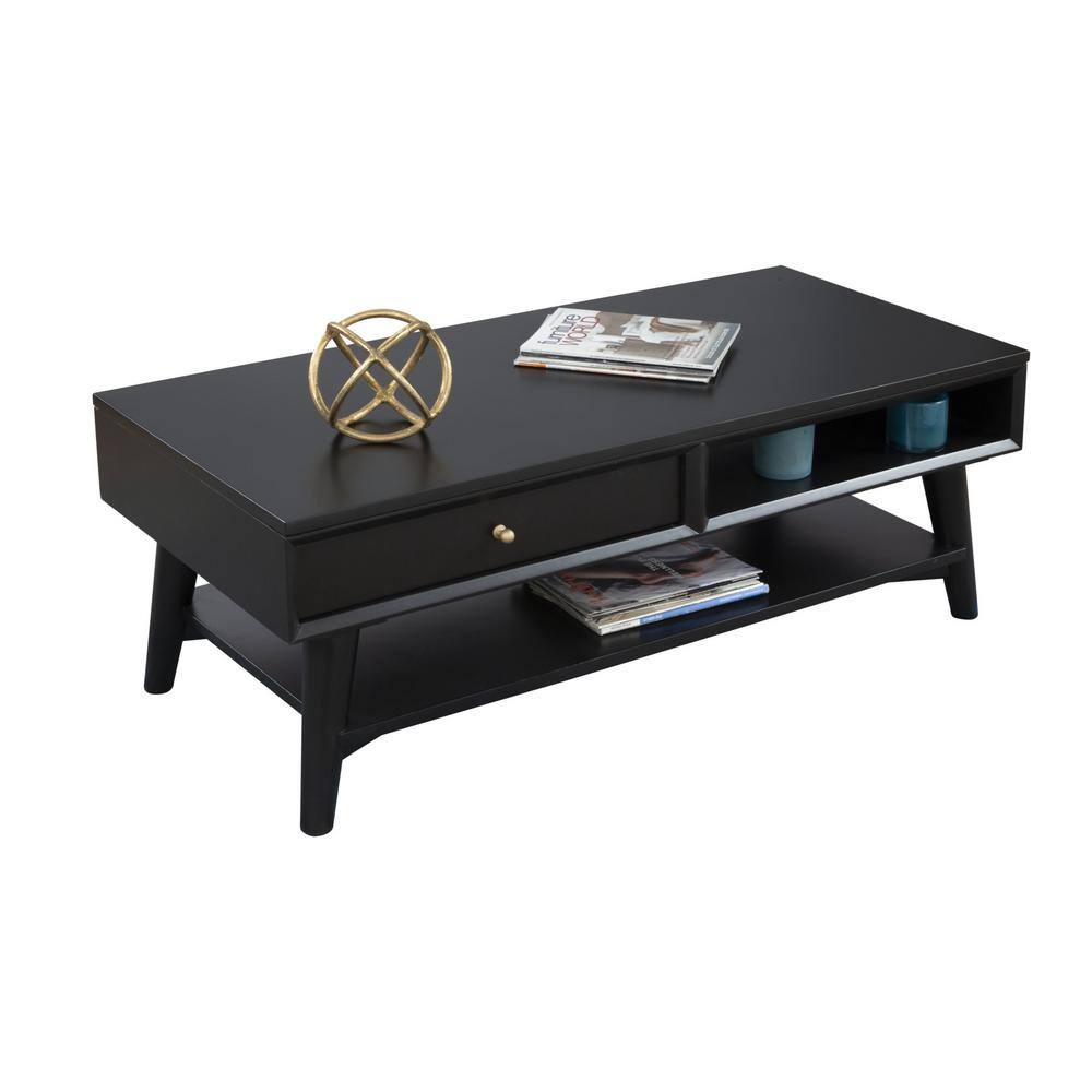 48 in. Marble Rectangle Solid Manufactured Wood Coffee Table price history on PriceWatchPro