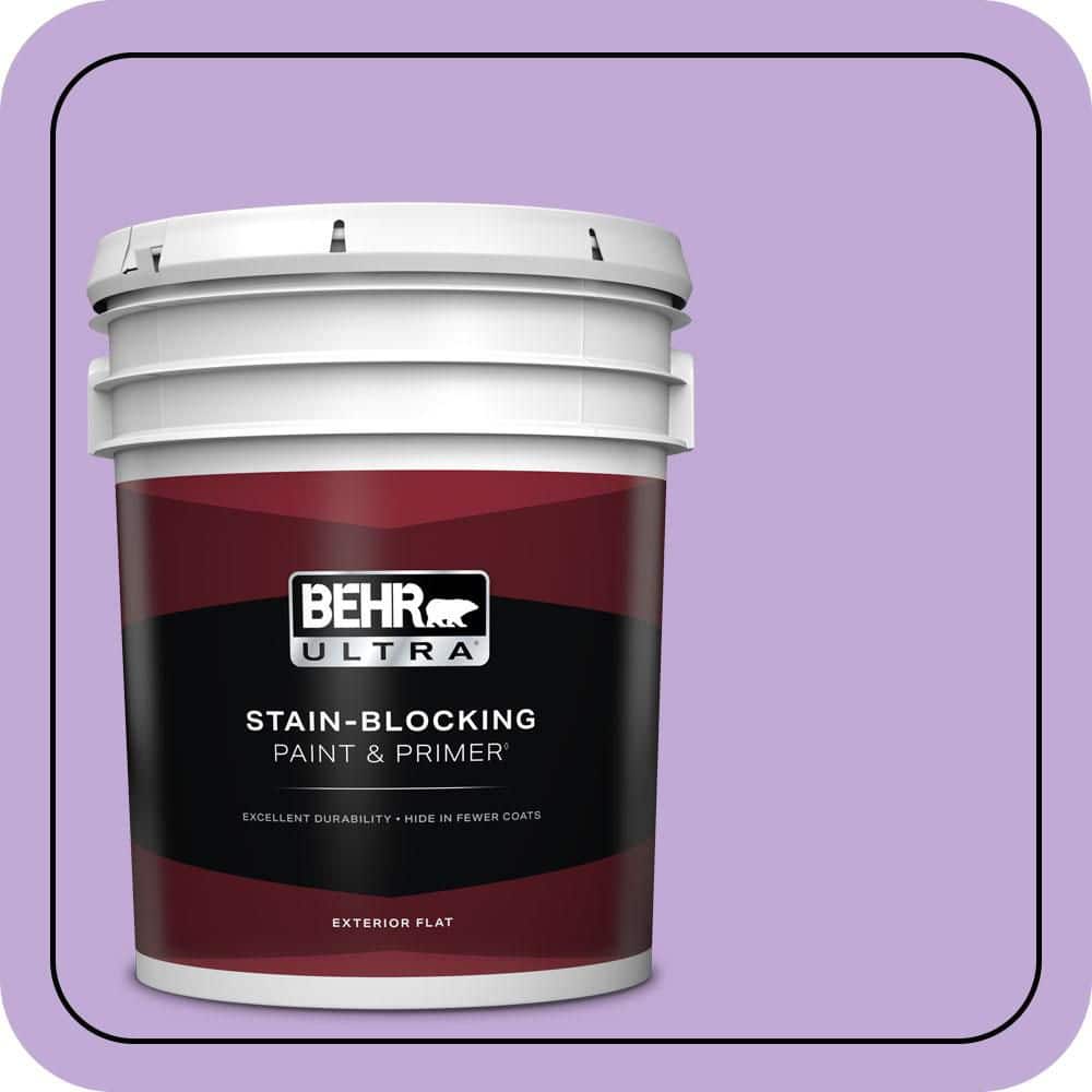 5 gal. #MQ4-59 Purple Gladiola Flat Exterior Paint & Primer price history on PriceWatchPro