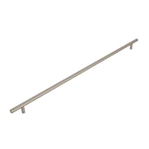 Bar Pulls 21-7/16 in (544 mm) Sterling Nickel Drawer Pull