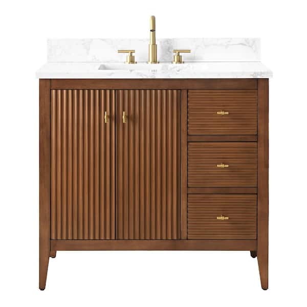 Vanity Art 36 in. W x 22 in D x 38 in. H Single Sink Linear
